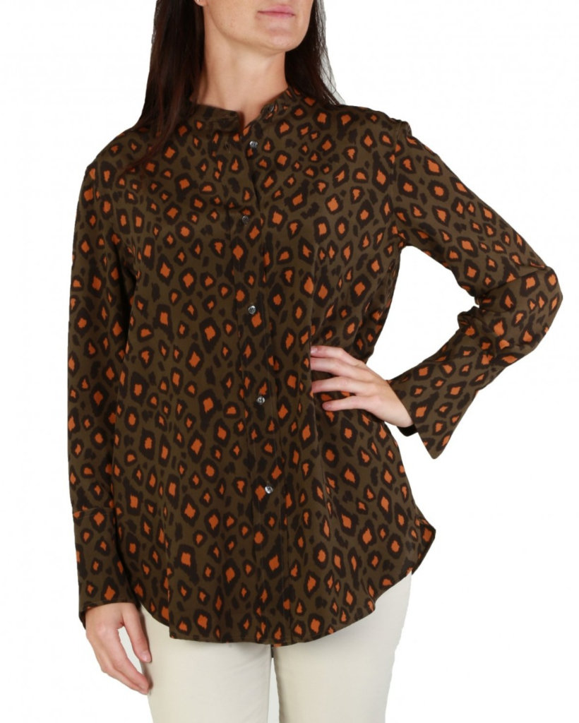 Silk Shirt Military Mottle