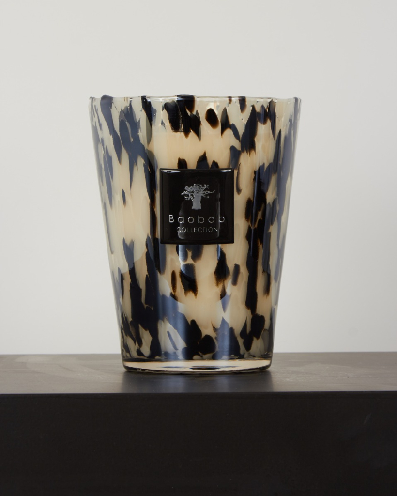 Geurkaars Pearls Black Max24