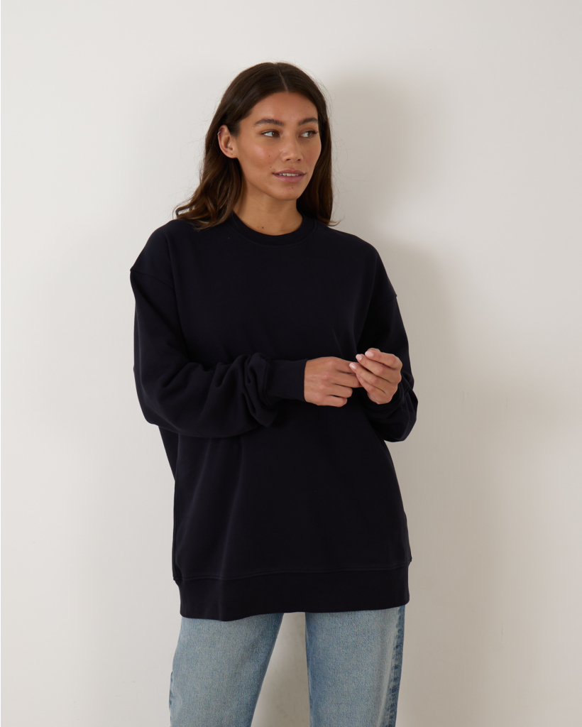 Harper Oversized Sweater Navy