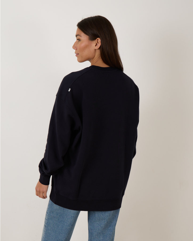Harper Oversized Sweater Navy