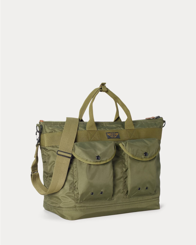 Nylon Utility Messengertas Olive