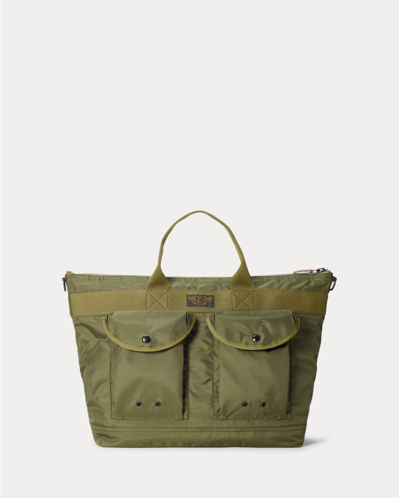 Nylon Utility Messengertas Olive
