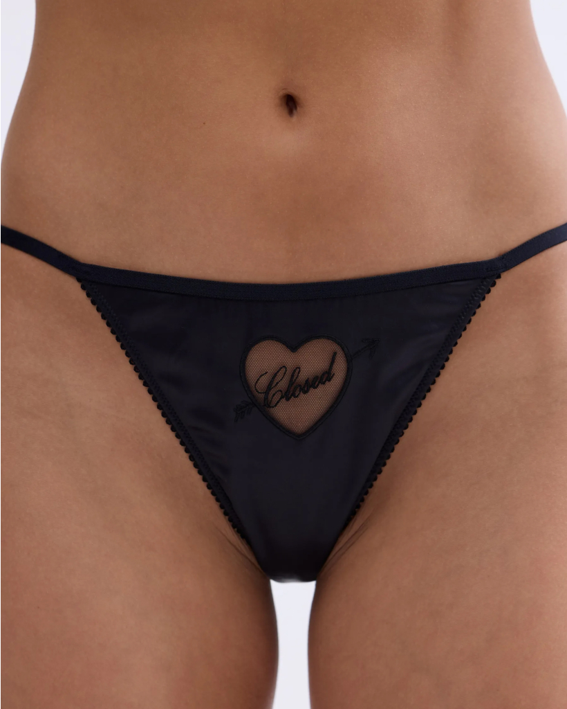 Closed x Love Stories - Charlotte Tanga Black