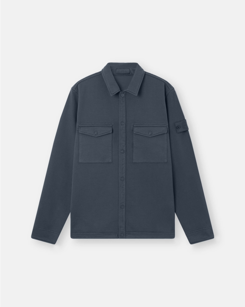 6100026 Ghost Overshirt Slate Blue