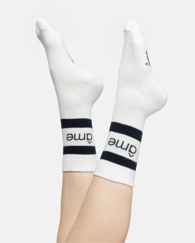 Diego Sokken Wit en Navy