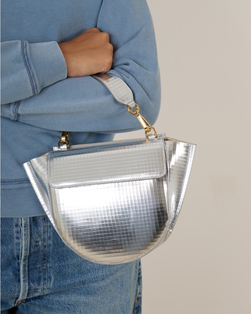 Hortensia Bag Mini Disco Silver