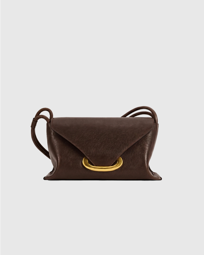 Veneto Shoulder Bag Soil Caviar