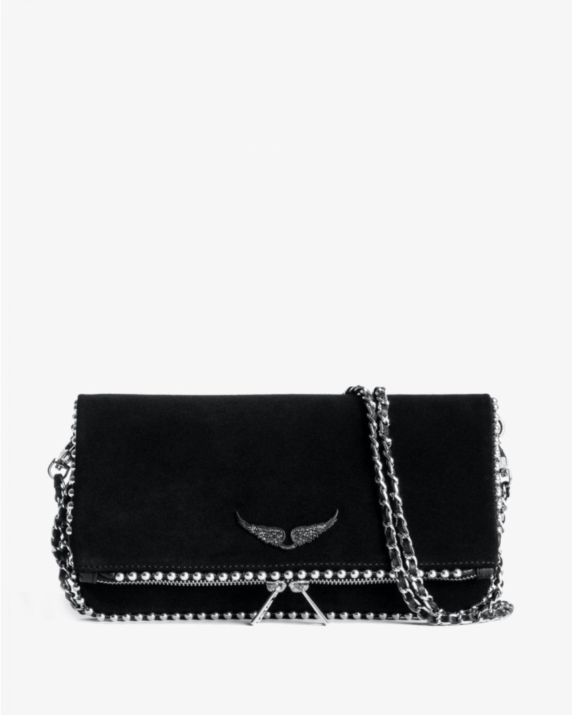 Rock Suede Clutch