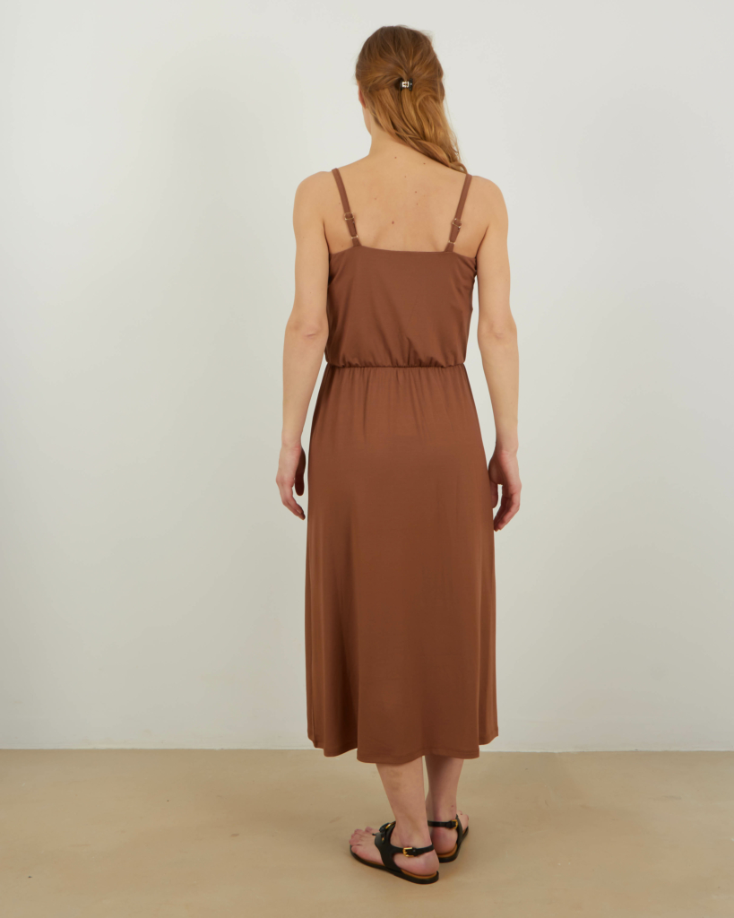 Xandres jurk Finnety brown