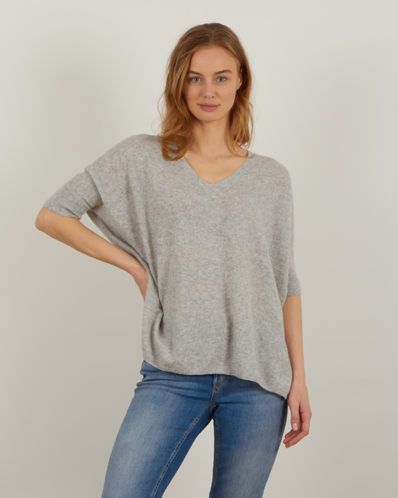 Absolut Cashmere pullover Kate gris chine