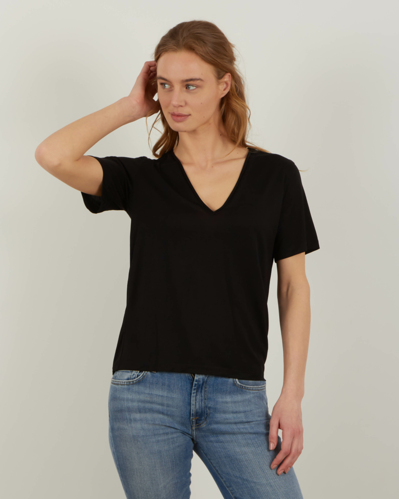 Malene Birger T-shirt Aneilia black