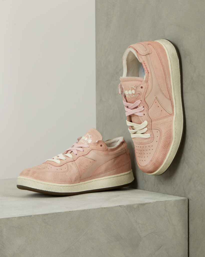 Diadora Heritage Sneakers Mi Basket pink