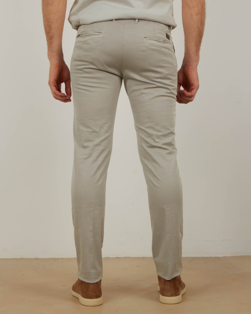 Incotex  Pantalon licht grijs