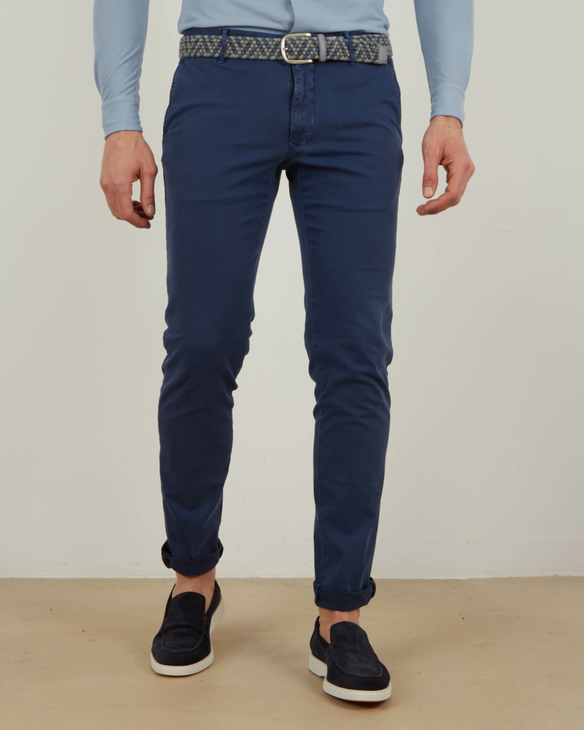 Incotex  Pantalon casual blauw