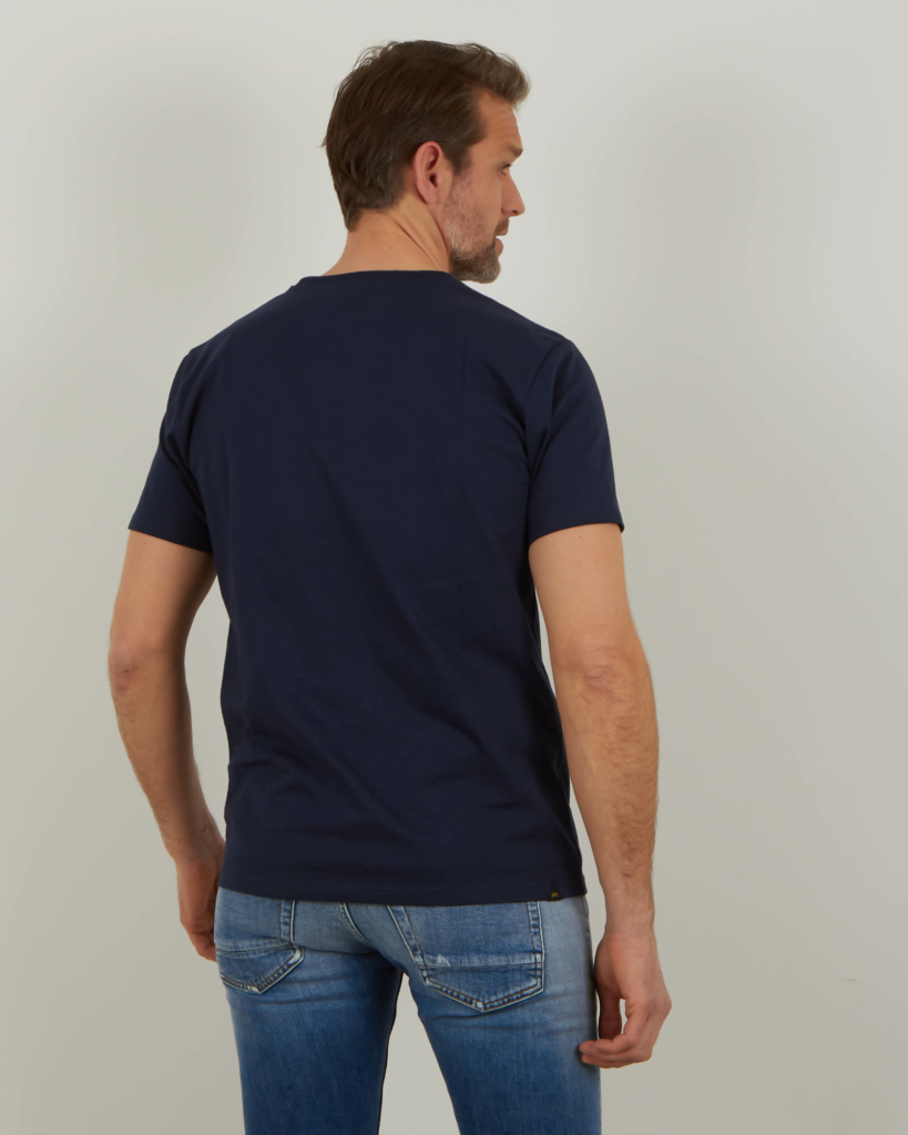 Denham T-shirt Navy Blaz
