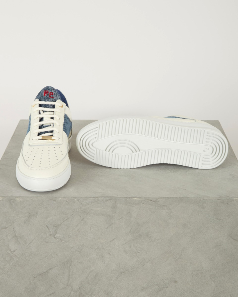Filling Pieces  Sneaker Low Top Ripple blue