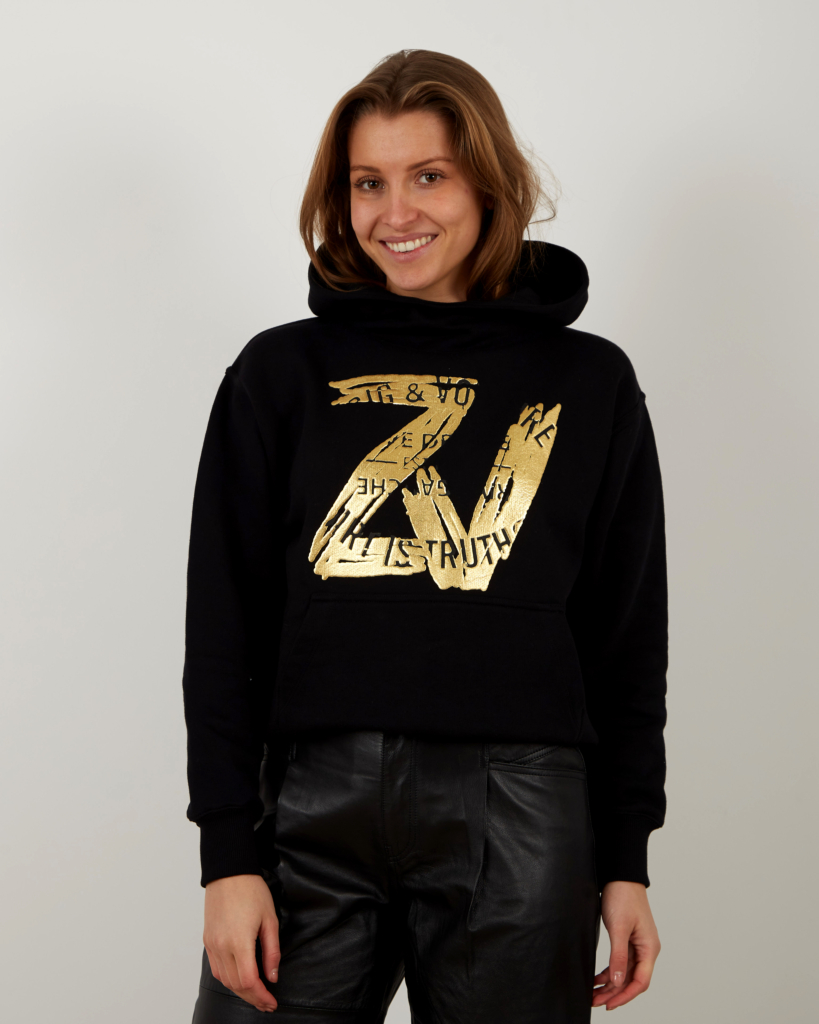 Zadig & Voltaire Wallace ZV Blason Foil hoodie