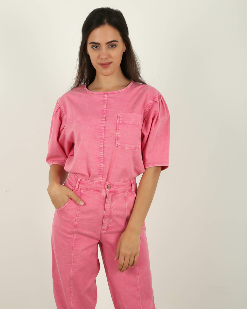 See by Chloé Jeans top roze