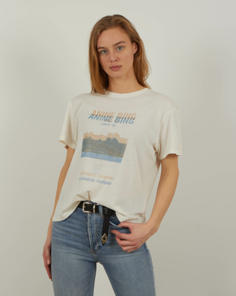 Anine Bing T-shirt Anine Bing off-white