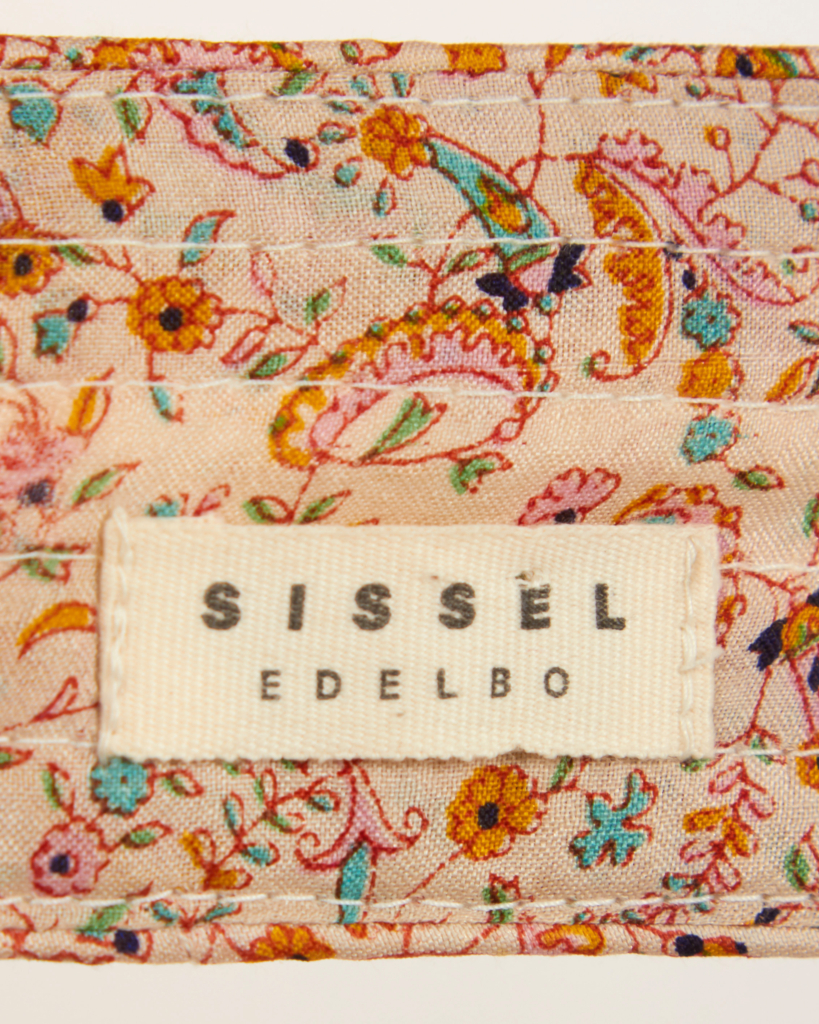Sissel Edelbo Kara Silk Belt met bloemenprint