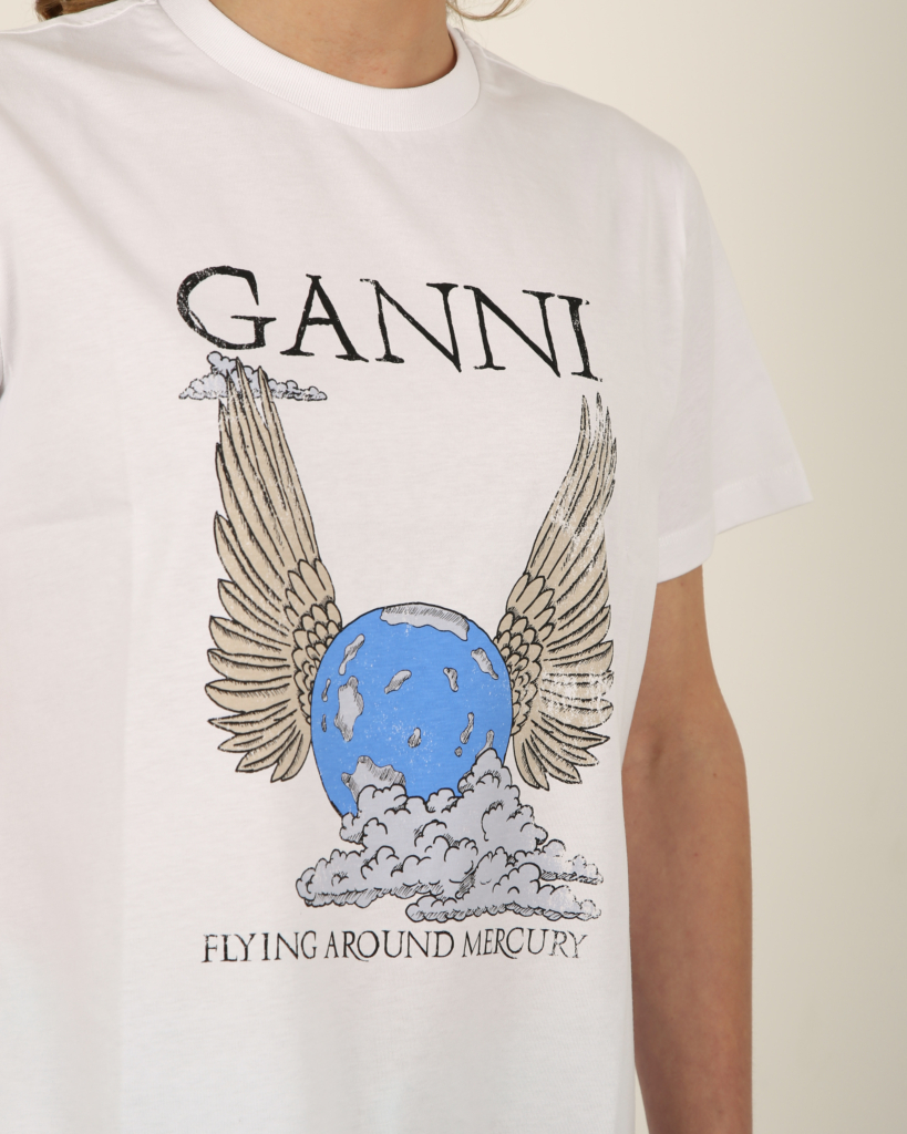 Ganni T-shirt Mercury