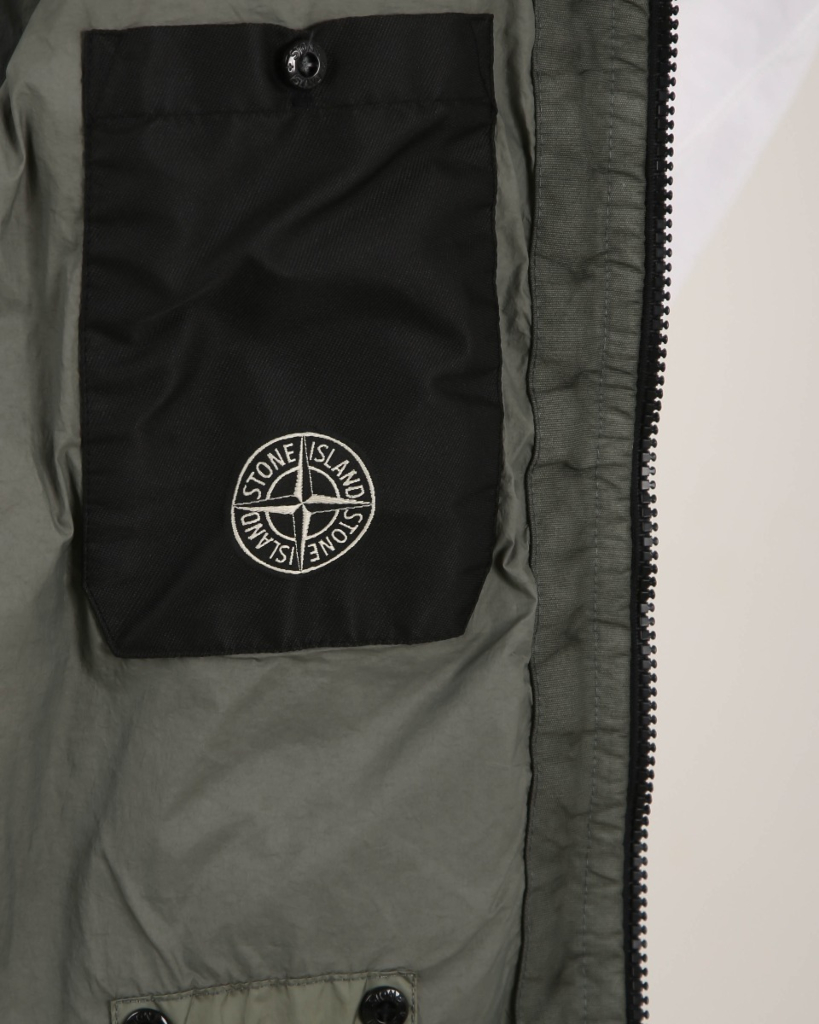 Stone Island Garment Dyed Crinkle Reps NY Down salvia