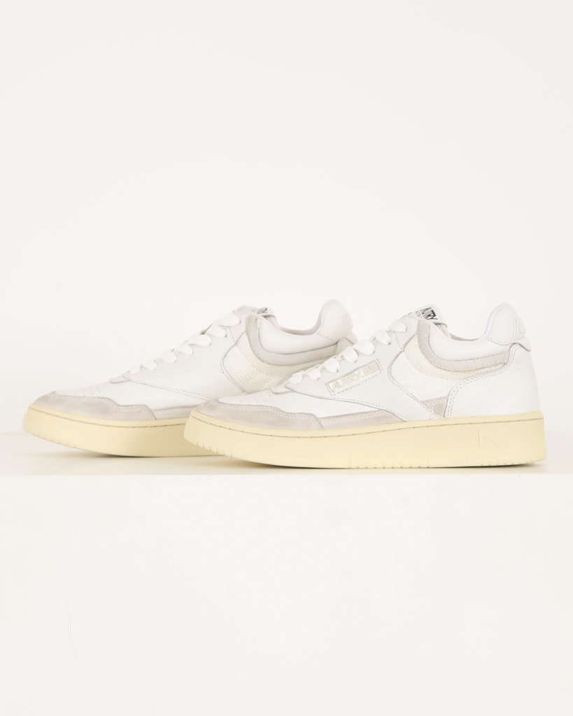 Autry Sneakers Mid Open All White
