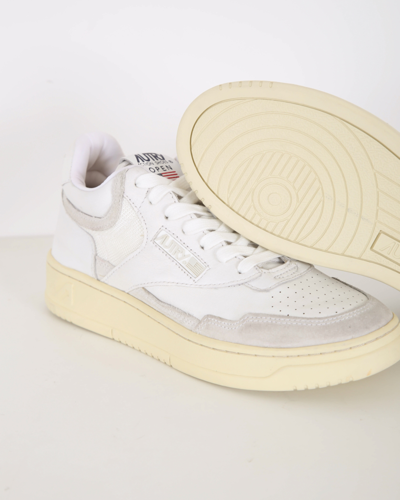 Autry Sneakers Mid Open All White