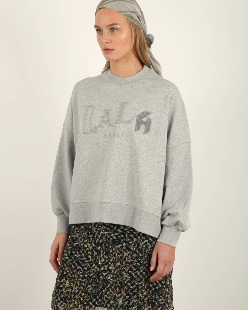 Lala Berlin Sweatshirt Izaya Grey Melange