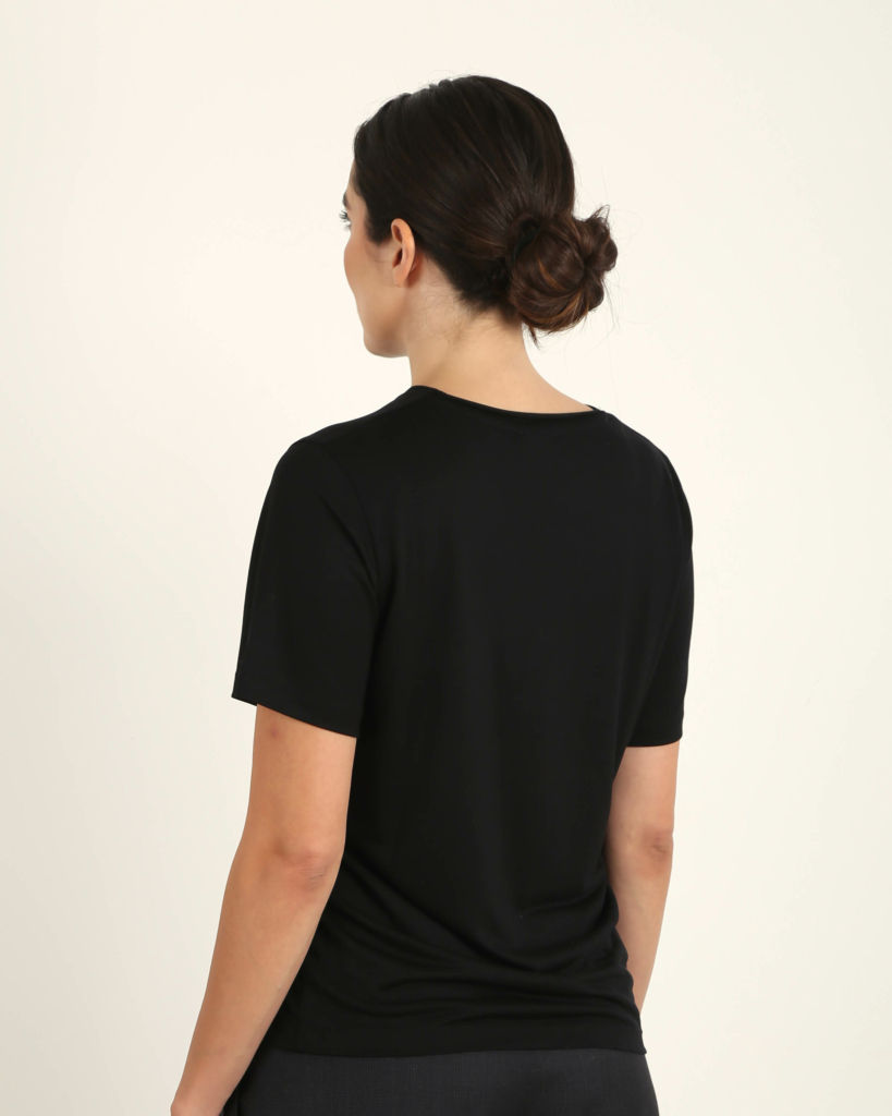 Malene Birger T-shirt Aleah Black