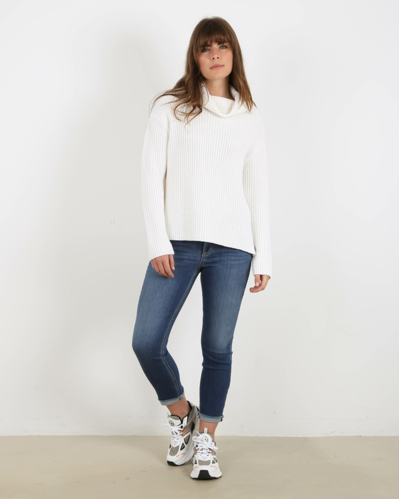 Marc Cain Sports Pullover Col Off White