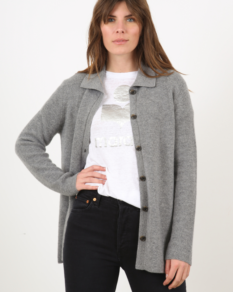 Lisa Yang Paola Sweater Grey