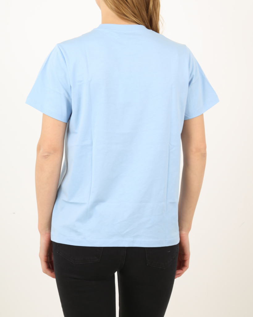 Ganni T-shirt Placid Blue