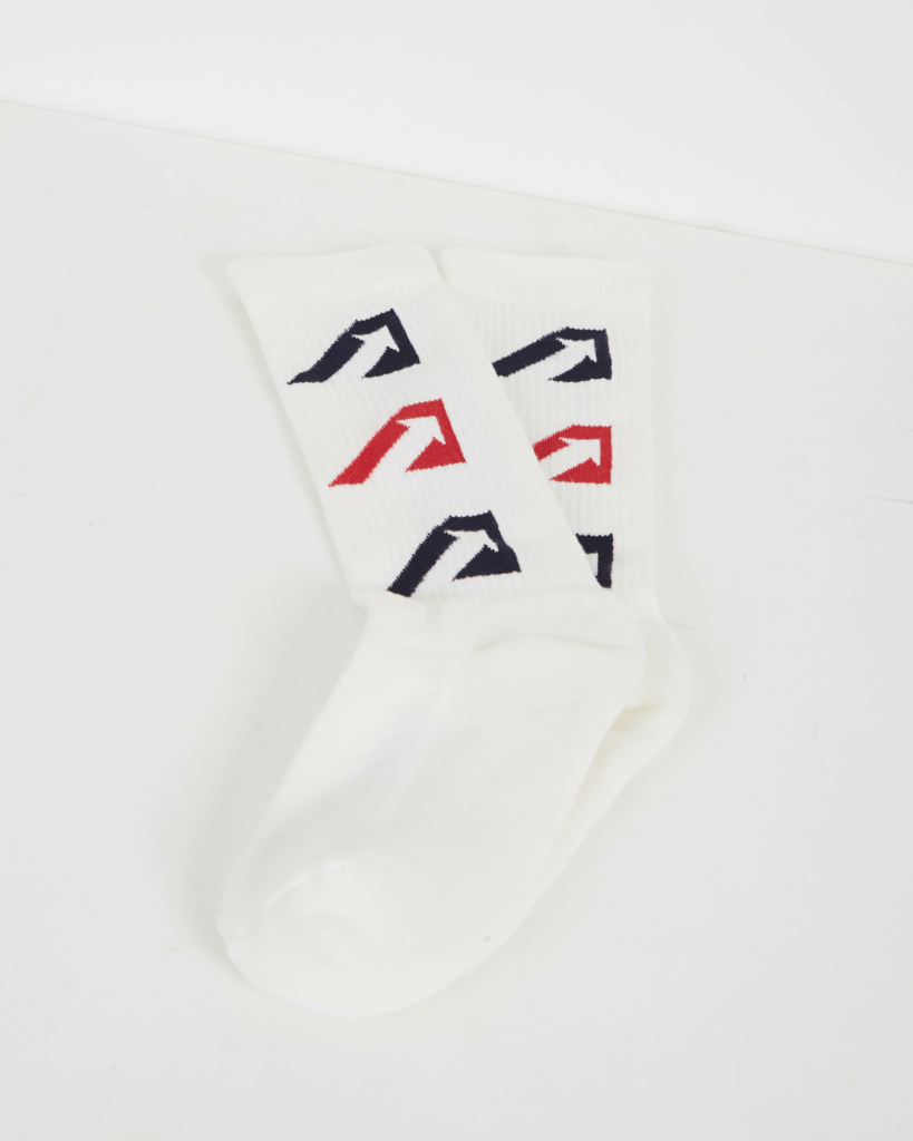 Soiu Socks white/red