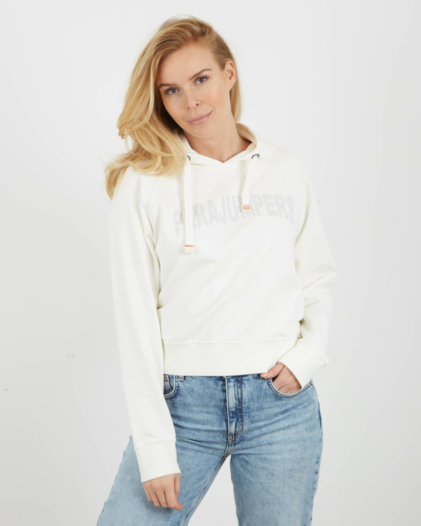 Hoody Woman Corp Sweatshirt Off White