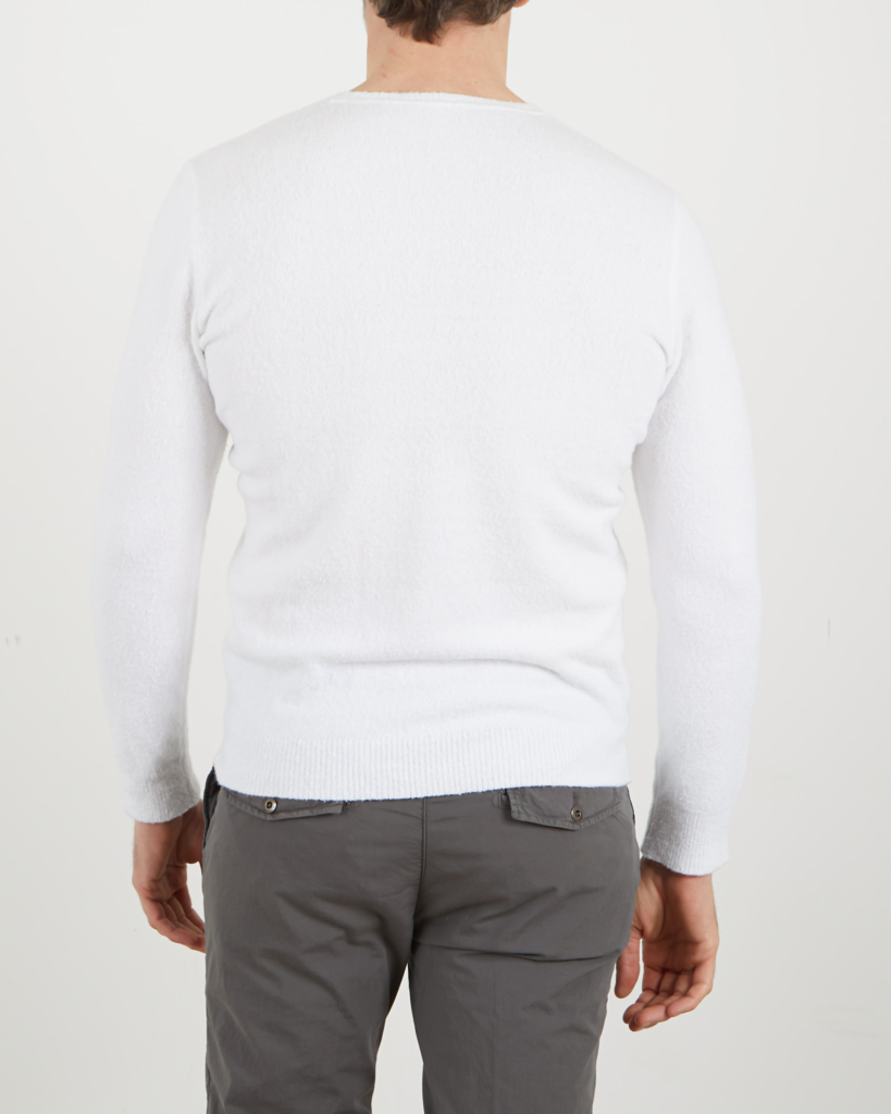 Cocoon Crew Pullover White