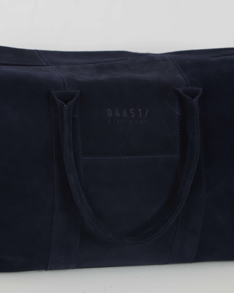 3 Day Bag Suede Navy