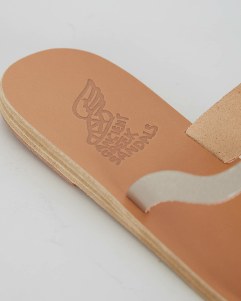 Ancient Greek Sandals Slipper Sparti Metallic Mix