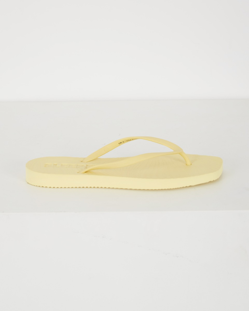 Tapered Mellow Yellow Flip Flop 