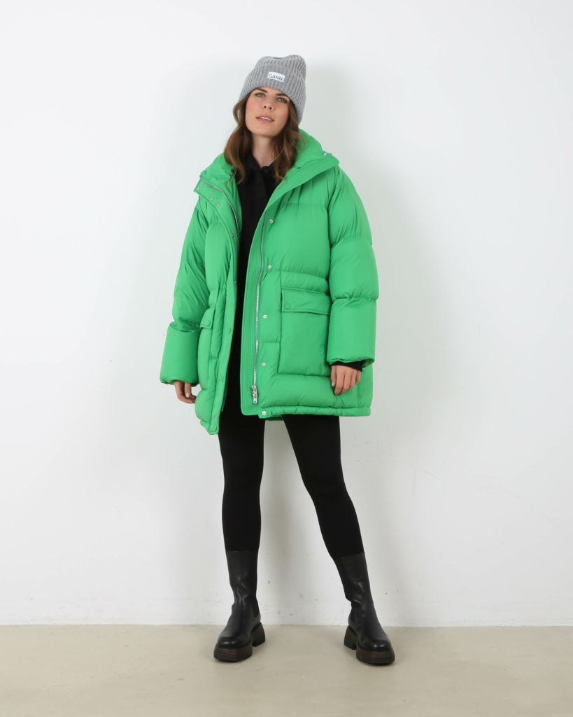 Edna Coat Bright Green