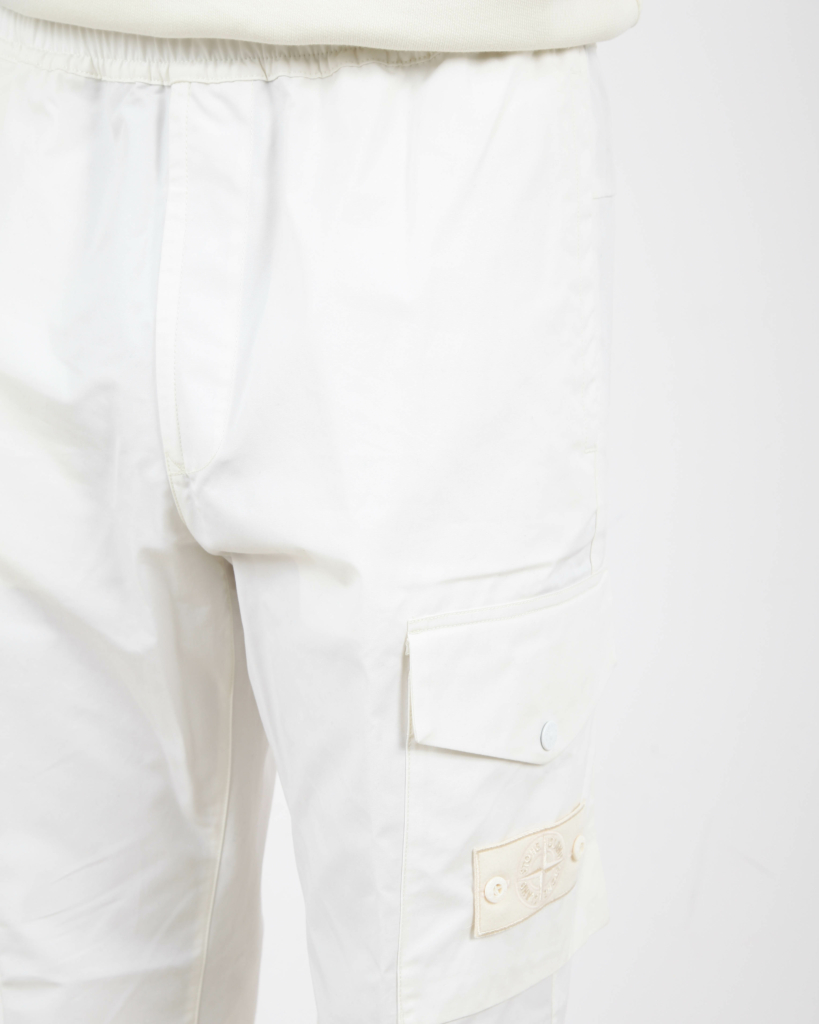 Stone Island Cargo trousers natural white