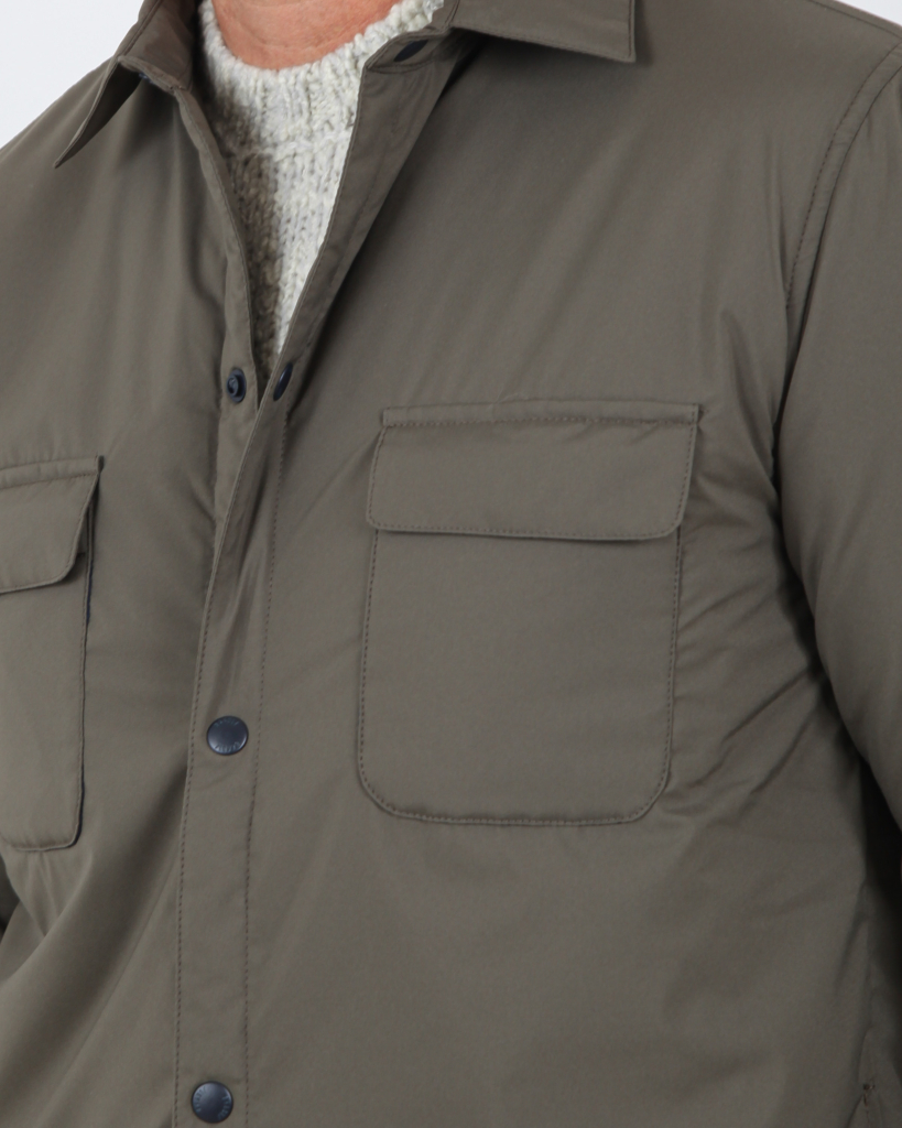 Overshirt casual olive 