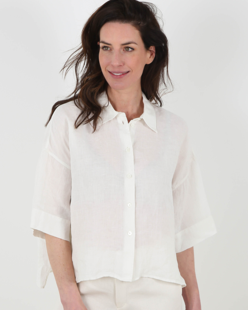 Yarika linnen blouse off white 