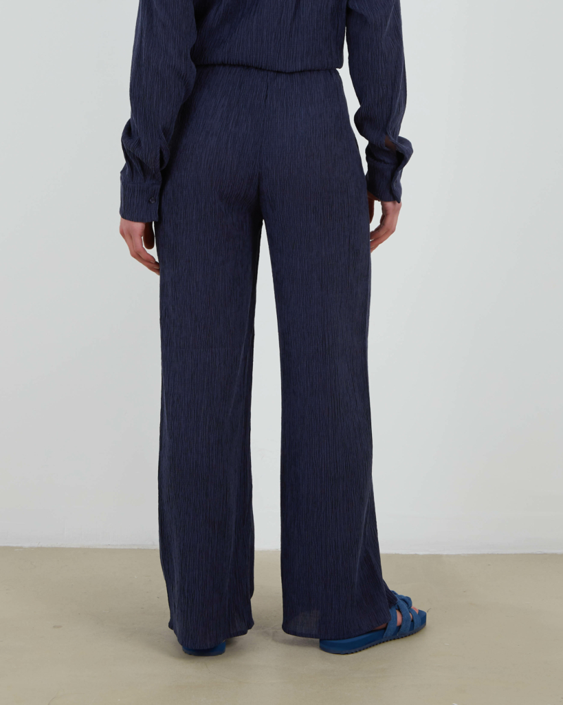 One and Other pantalon relaxed fit dames e98 navy