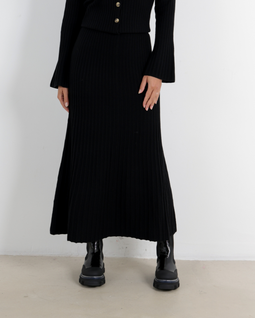 Malene Birger Maxi skirt hevina black