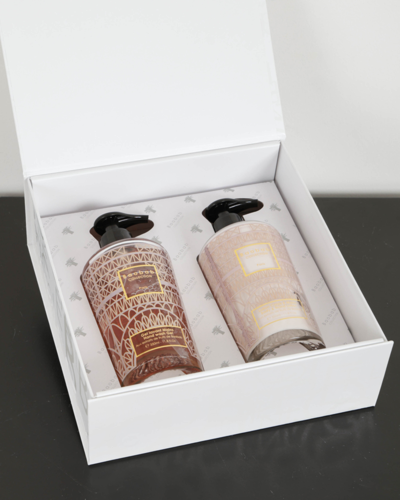 Baobab Collection Giftbox Hand & Bodylotion + Hand Wash Gel Paris