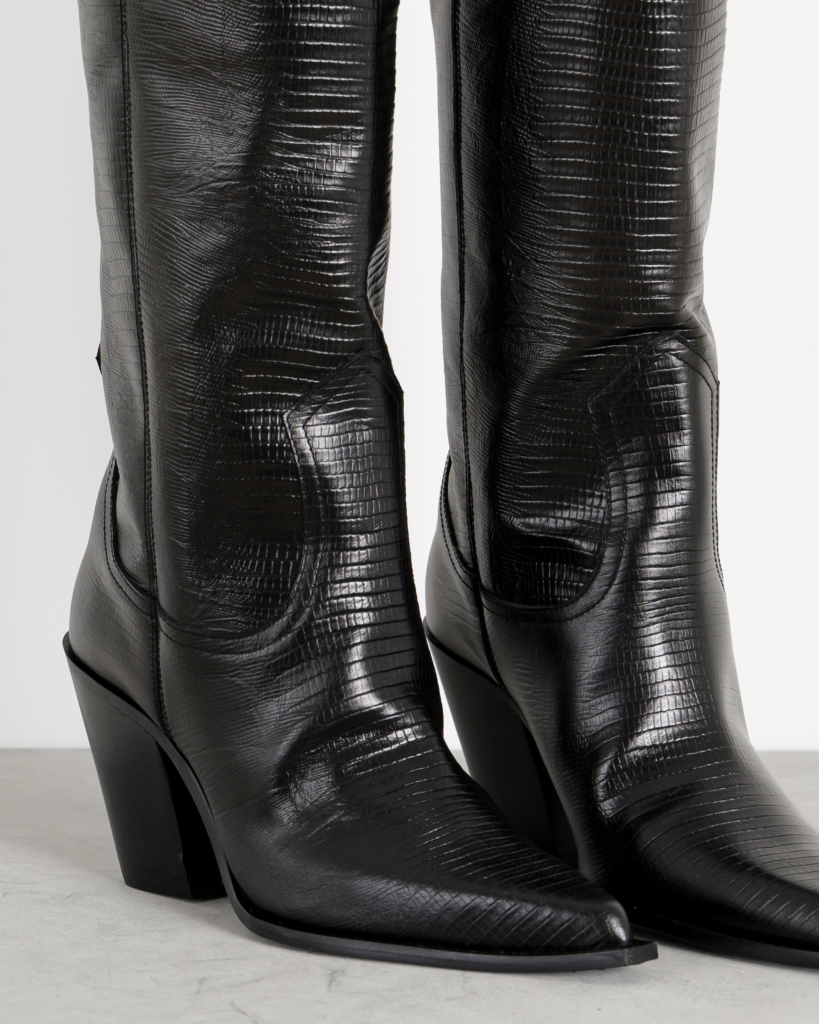 Toral Ana Tejus Lucido Boots Black