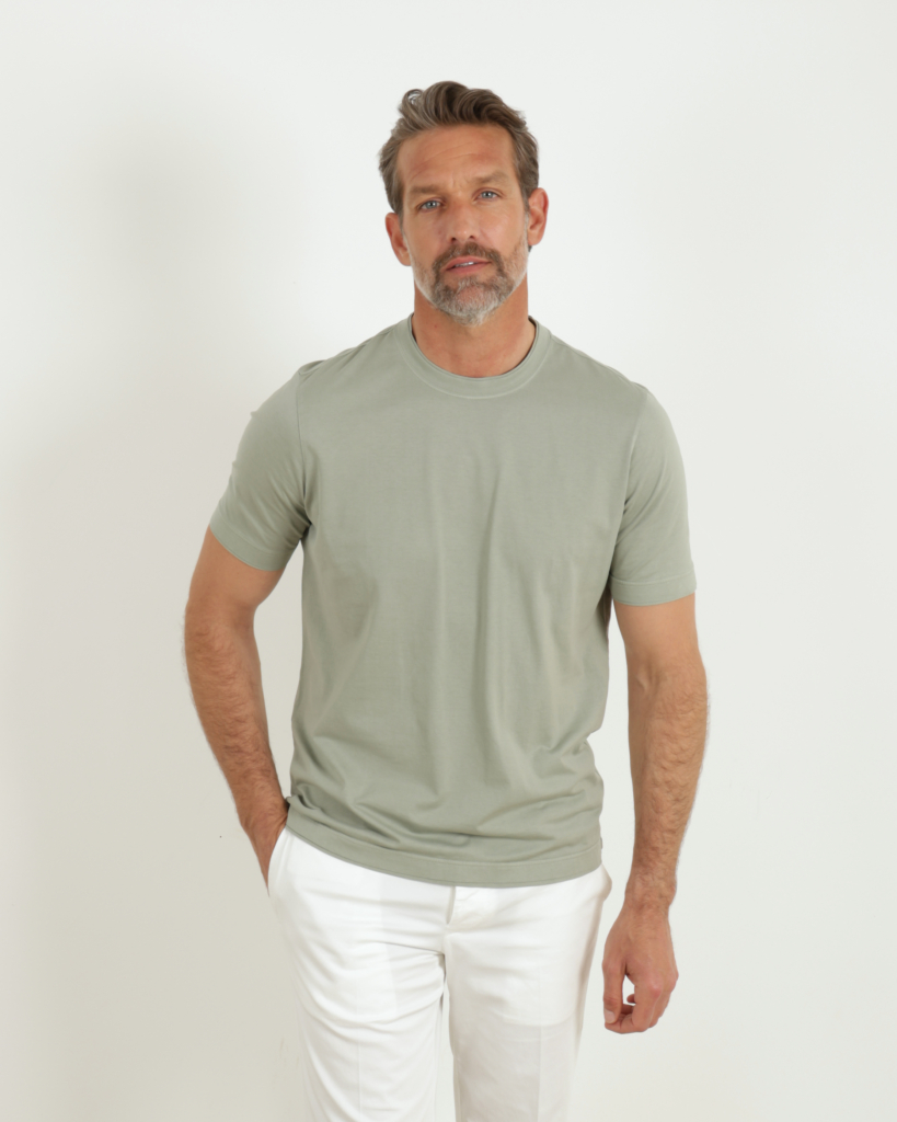 Gran Sasso Cotton T-shirt Green