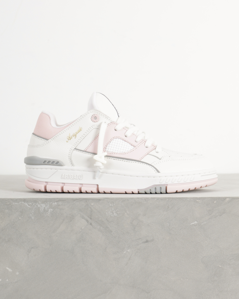 Axel Arigato Area Lo Sneakers White Light Pink