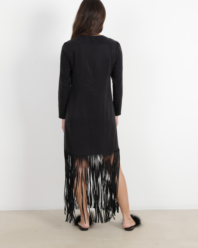 One and Other Faith Dress Black